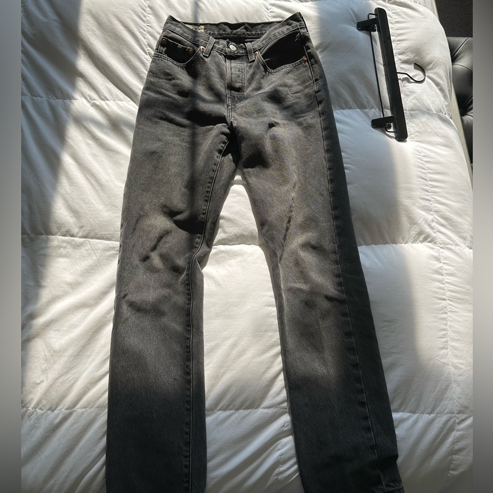 LEVI 501 in washed black